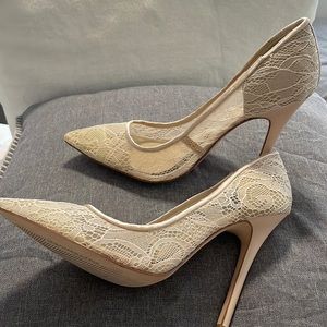 NEW BCBG Generation Heels size 8.5 z bare pink